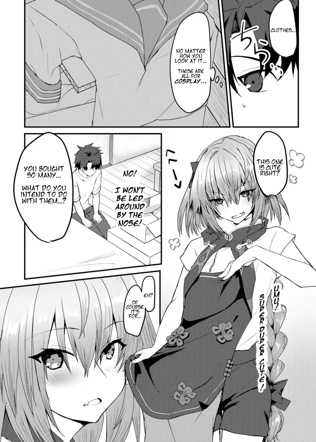 [Nakajima Kotoko] Astolfo-kun to Cosplay H suru Hon | Cosplay H with Astolfo Fhentai - Page 4