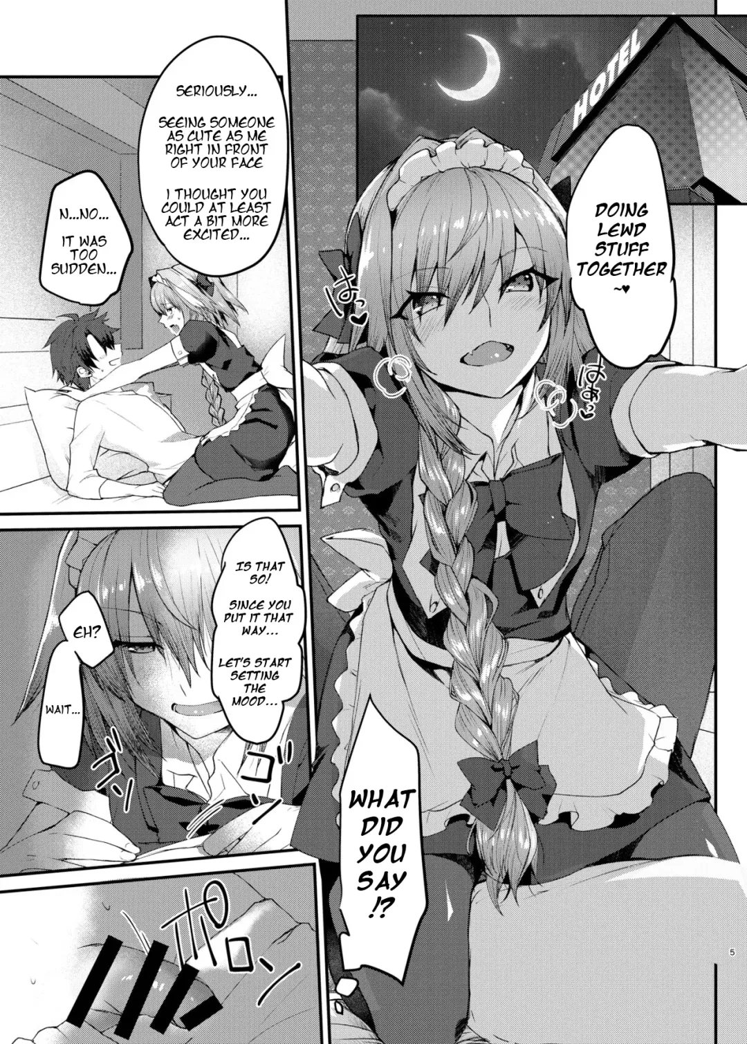 [Nakajima Kotoko] Astolfo-kun to Cosplay H suru Hon | Cosplay H with Astolfo Fhentai - Page 5