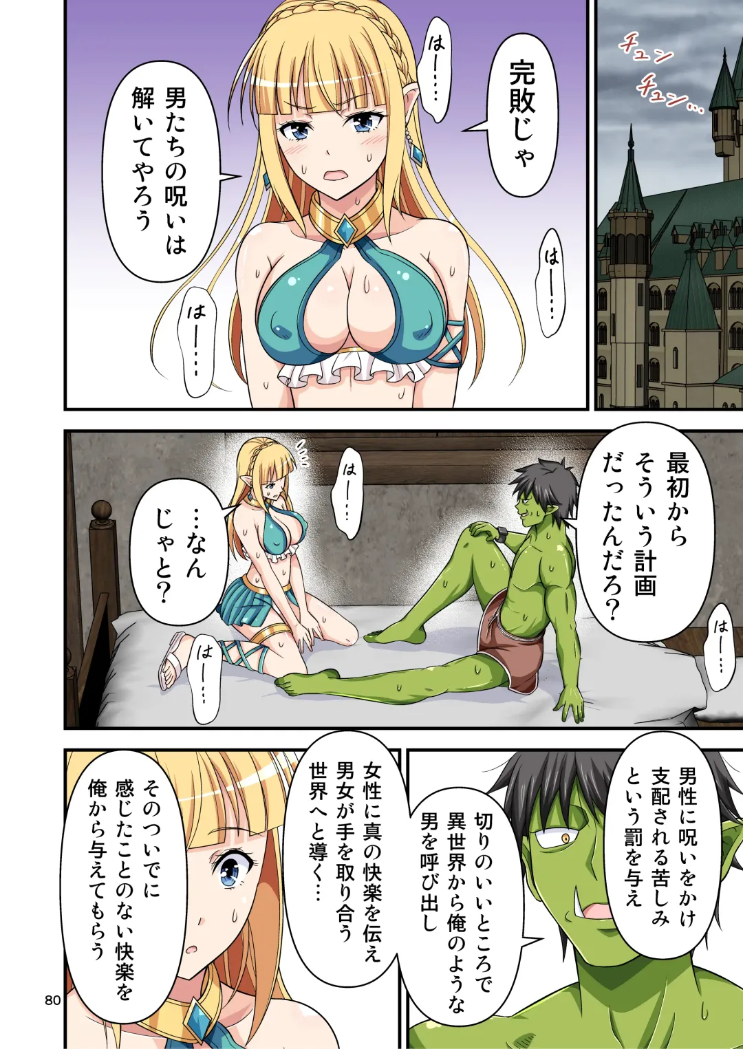 [Tomokichi] Charisma AV Danyuu ga Zetsurin Orc ni Isekai Tensei Shita Hanashi. Full Color Soushuuhen Fhentai - Page 80