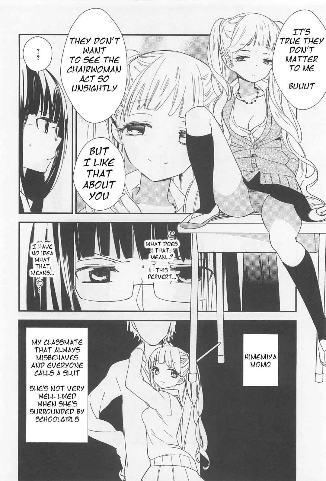 [Gyuunyuu Rinda] Momo to Iincho | Momo and the Chairwoman Fhentai - Page 4