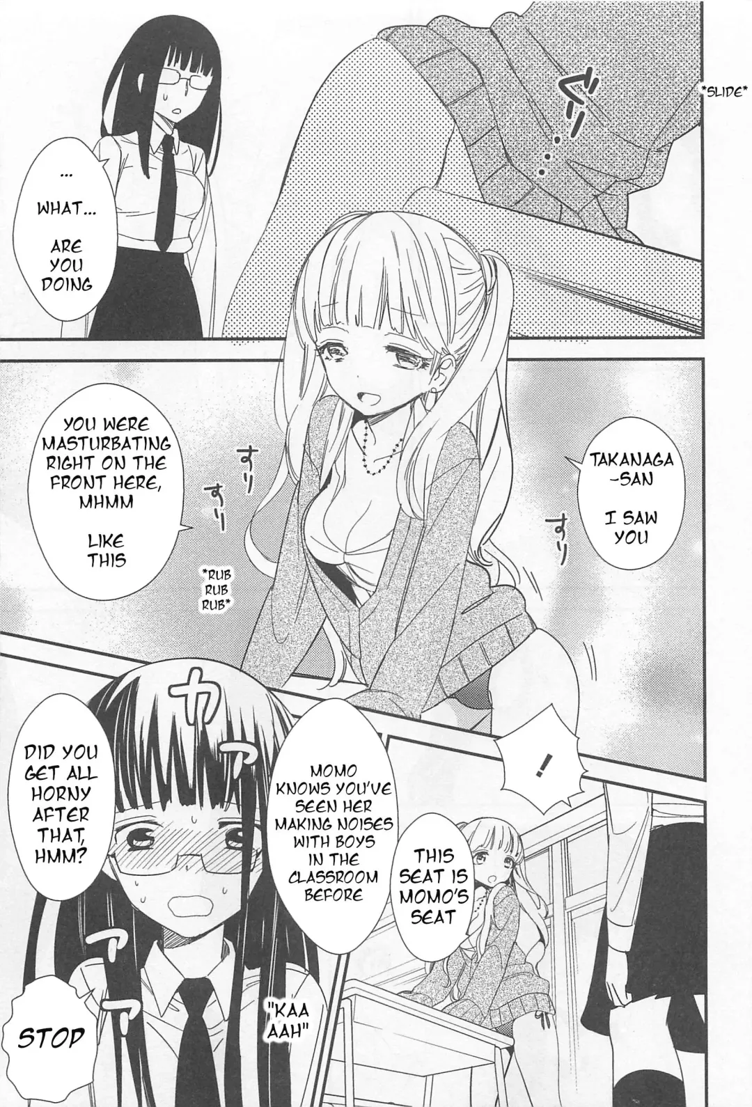 [Gyuunyuu Rinda] Momo to Iincho | Momo and the Chairwoman Fhentai - Page 7