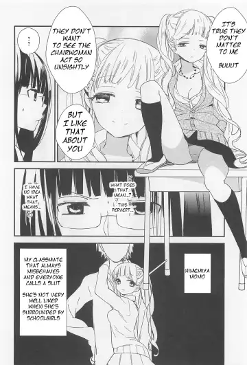 [Gyuunyuu Rinda] Momo to Iincho | Momo and the Chairwoman Fhentai - Page 4
