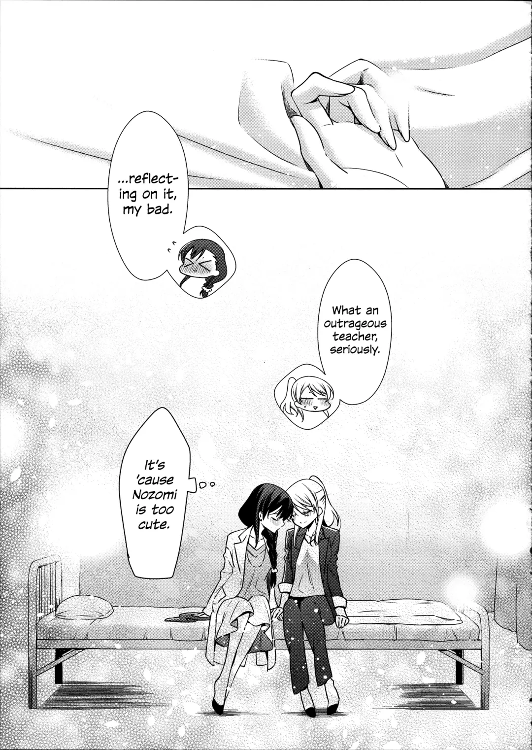 [Takano Saku] Hokenshitsu no Tojo Sensei to Ayase Sensei | Toujou-sensei and Ayase-sensei at the Infirmary Fhentai - Page 22