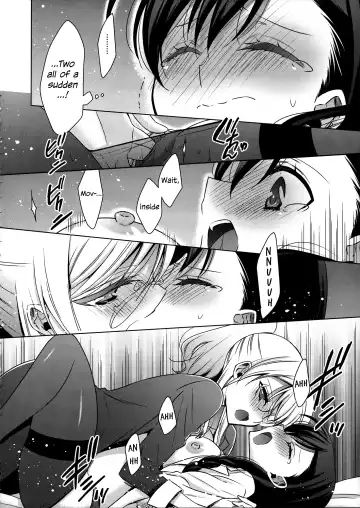 [Takano Saku] Hokenshitsu no Tojo Sensei to Ayase Sensei | Toujou-sensei and Ayase-sensei at the Infirmary Fhentai - Page 19