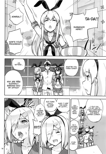 [Sarfata] Zekamashi na Shigure-chan to Hamakaze-san to. | Together with Shigure and Hamakaze Wearing Zekamashi outfits. Fhentai - Page 17