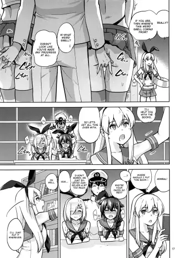 [Sarfata] Zekamashi na Shigure-chan to Hamakaze-san to. | Together with Shigure and Hamakaze Wearing Zekamashi outfits. Fhentai - Page 18