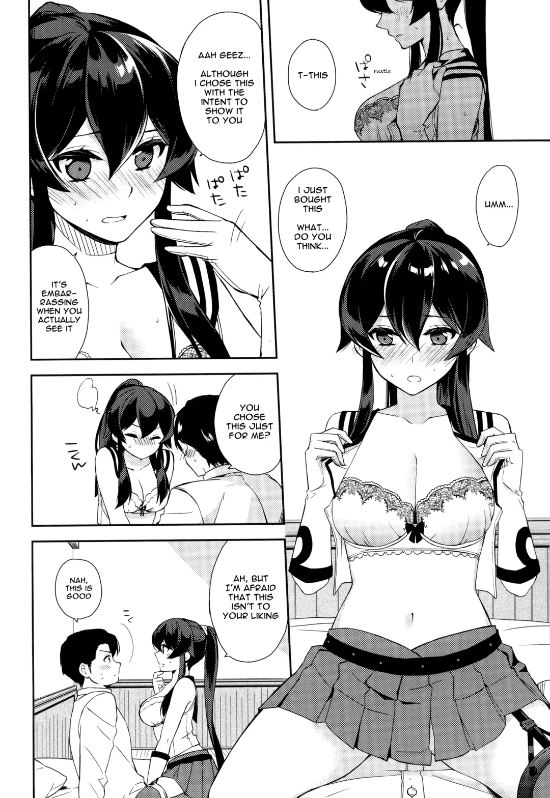 [Ichinomiya] Keijun Yahagi wa Koi o Shita. Jou | Light Cruiser Yahagi Fell In Love - First Fhentai - Page 11