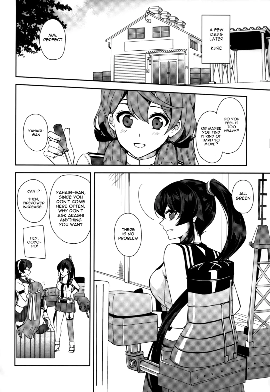 [Ichinomiya] Keijun Yahagi wa Koi o Shita. Jou | Light Cruiser Yahagi Fell In Love - First Fhentai - Page 29