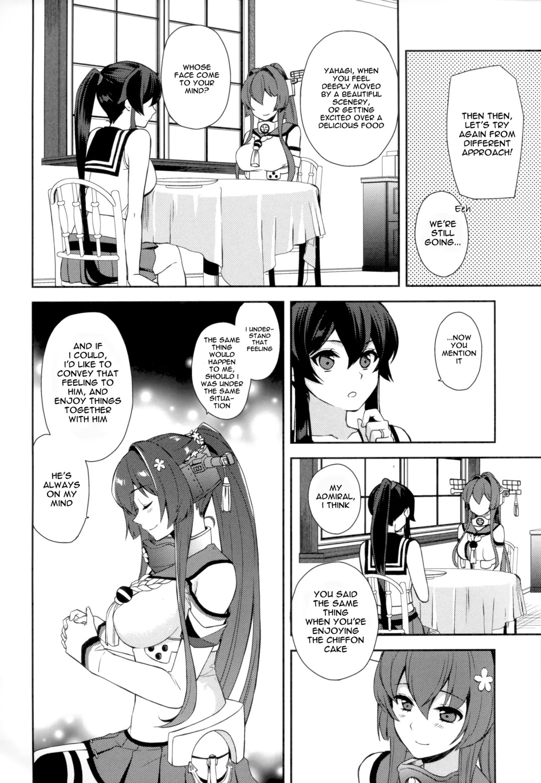 [Ichinomiya] Keijun Yahagi wa Koi o Shita. Jou | Light Cruiser Yahagi Fell In Love - First Fhentai - Page 37