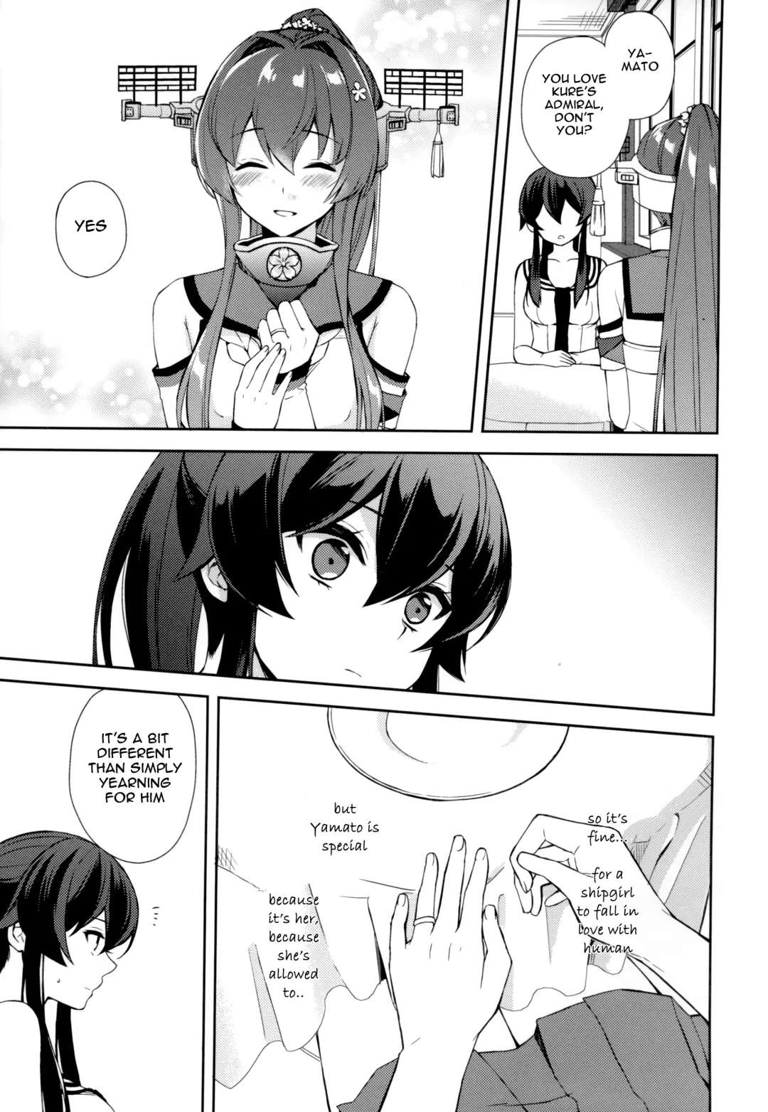 [Ichinomiya] Keijun Yahagi wa Koi o Shita. Jou | Light Cruiser Yahagi Fell In Love - First Fhentai - Page 38