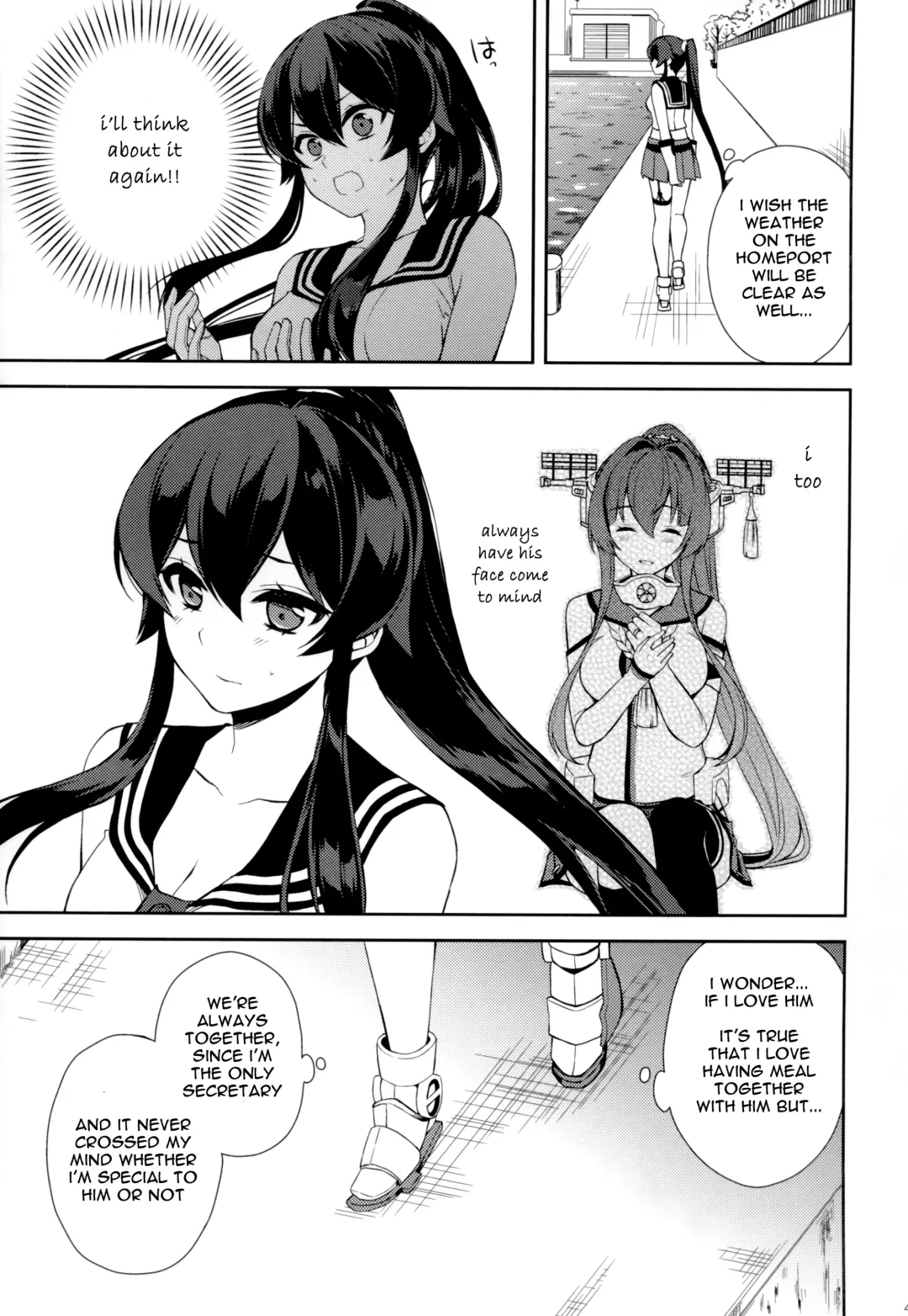 [Ichinomiya] Keijun Yahagi wa Koi o Shita. Jou | Light Cruiser Yahagi Fell In Love - First Fhentai - Page 42