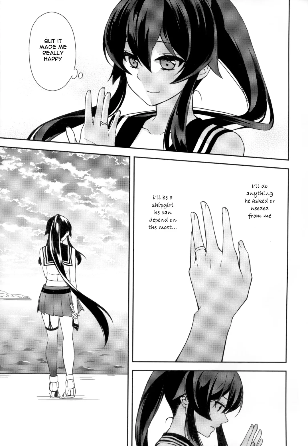[Ichinomiya] Keijun Yahagi wa Koi o Shita. Jou | Light Cruiser Yahagi Fell In Love - First Fhentai - Page 46