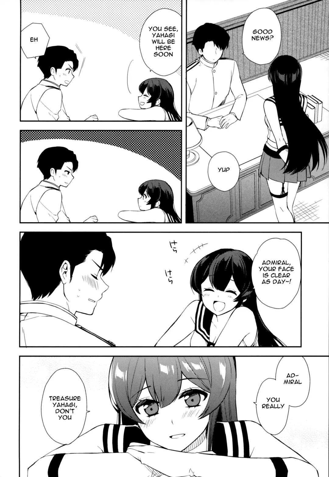 [Ichinomiya] Keijun Yahagi wa Koi o Shita. Jou | Light Cruiser Yahagi Fell In Love - First Fhentai - Page 48