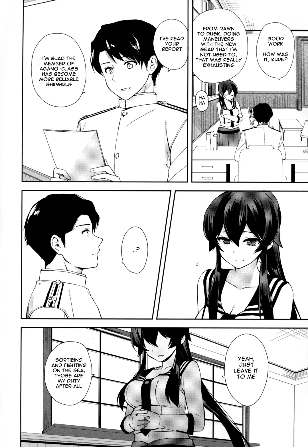[Ichinomiya] Keijun Yahagi wa Koi o Shita. Jou | Light Cruiser Yahagi Fell In Love - First Fhentai - Page 52