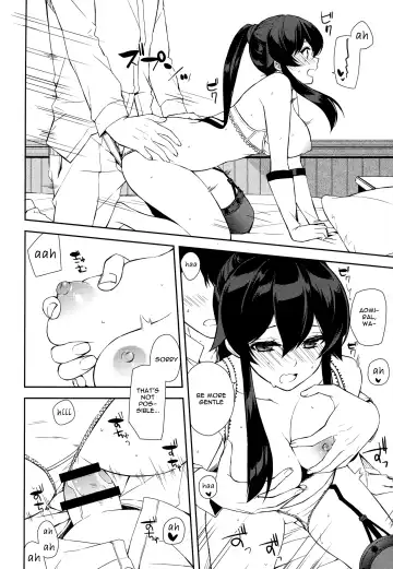 [Ichinomiya] Keijun Yahagi wa Koi o Shita. Jou | Light Cruiser Yahagi Fell In Love - First Fhentai - Page 17