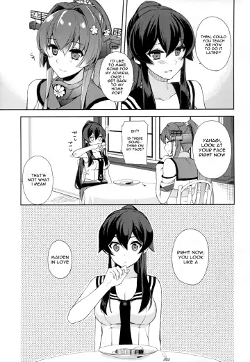 [Ichinomiya] Keijun Yahagi wa Koi o Shita. Jou | Light Cruiser Yahagi Fell In Love - First Fhentai - Page 32