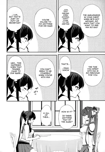 [Ichinomiya] Keijun Yahagi wa Koi o Shita. Jou | Light Cruiser Yahagi Fell In Love - First Fhentai - Page 35