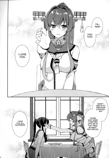 [Ichinomiya] Keijun Yahagi wa Koi o Shita. Jou | Light Cruiser Yahagi Fell In Love - First Fhentai - Page 39