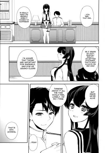 [Ichinomiya] Keijun Yahagi wa Koi o Shita. Jou | Light Cruiser Yahagi Fell In Love - First Fhentai - Page 49