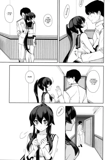 [Ichinomiya] Keijun Yahagi wa Koi o Shita. Jou | Light Cruiser Yahagi Fell In Love - First Fhentai - Page 6
