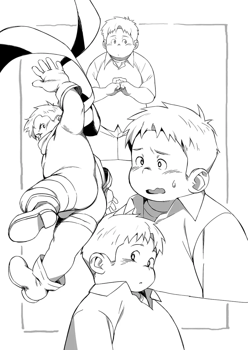 [Tanaka] Pocchari Hero-kun ga Occhan to H na Koto o Suru Rakugaki Bon Fhentai - Page 2