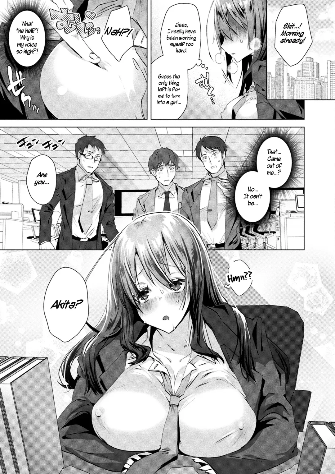[Ebina Ebi] Nyotaika Pandemic!! | Sex-Change Pandemic!! Fhentai - Page 3