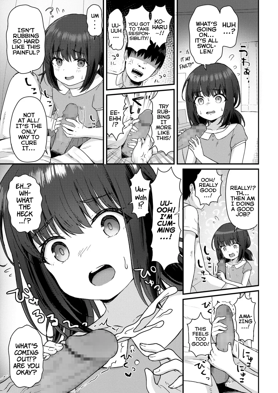 [Momosawa] Koharu Ganbaru! | Hang In There Koharu! Fhentai - Page 3