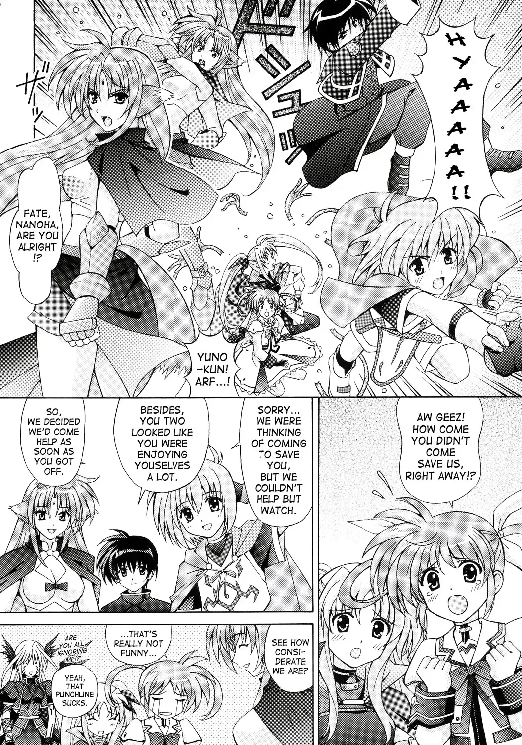 [Tukimi Daifuku] Mahou Shoujo Shokushuu de Nanoha Fhentai - Page 15
