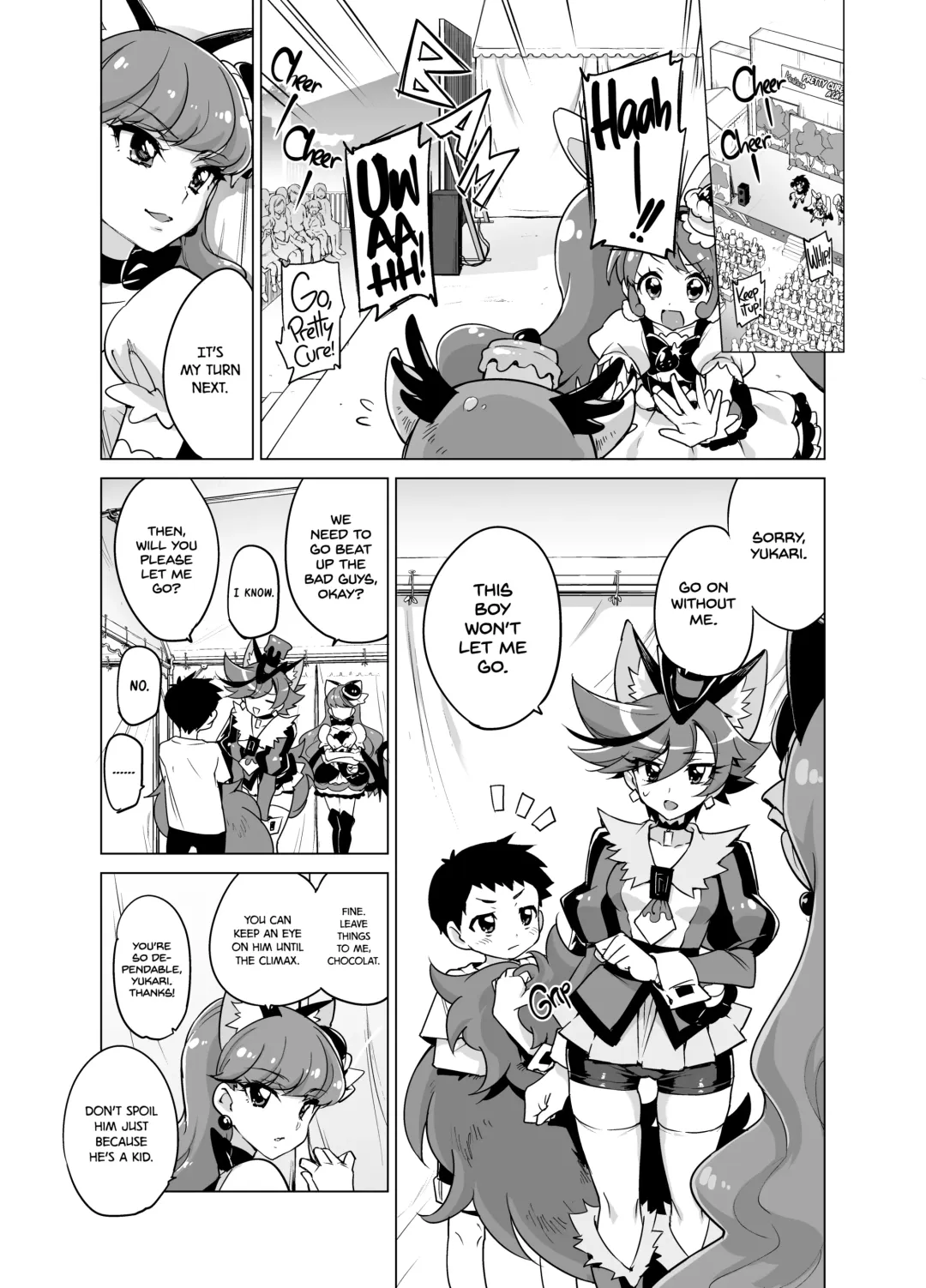 [Mucha] One x Shota Chocolat-chan | Straight Shota with Chocolat on Top (decensored) Fhentai - Page 2
