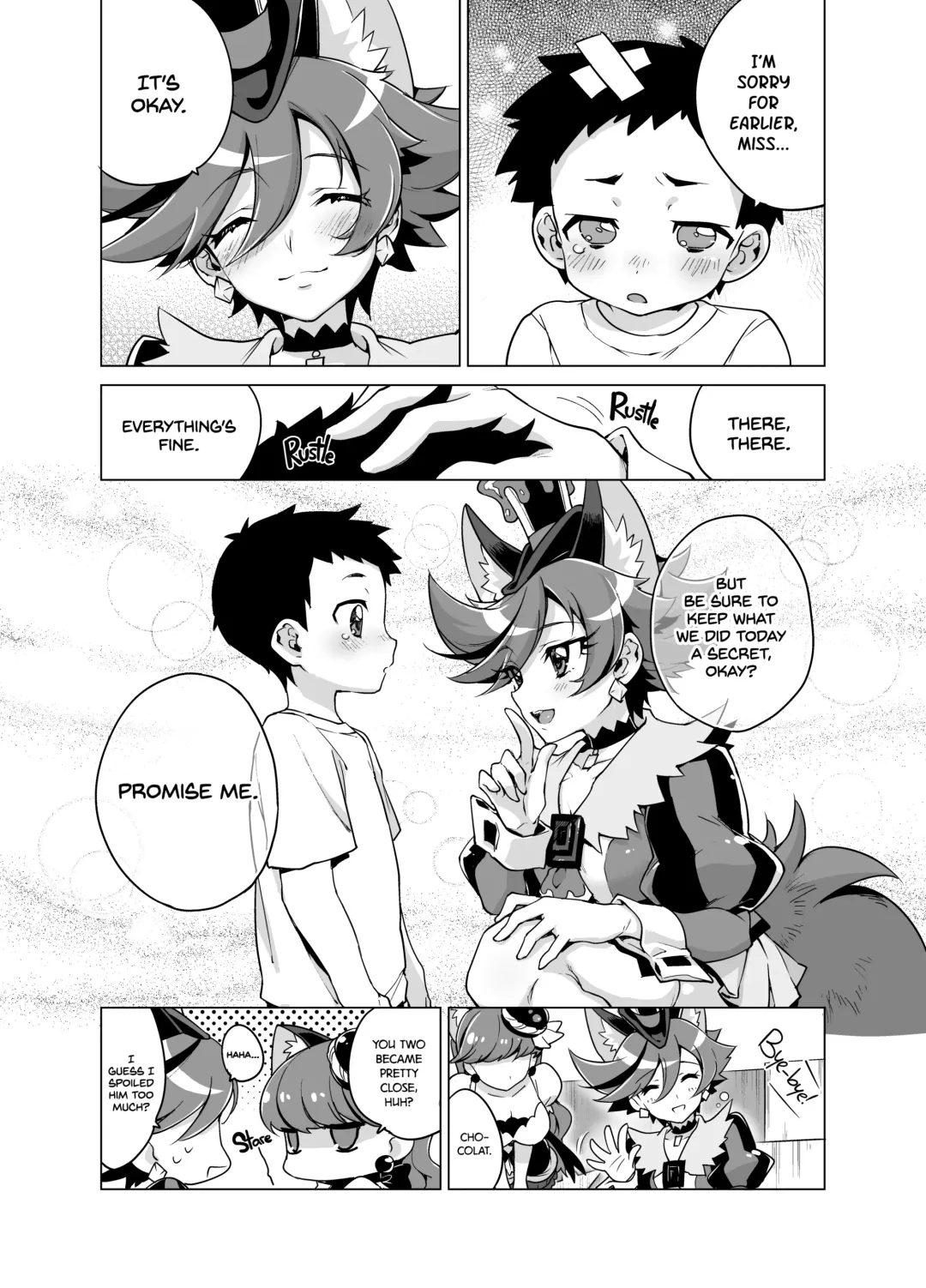 [Mucha] One x Shota Chocolat-chan | Straight Shota with Chocolat on Top (decensored) Fhentai - Page 23