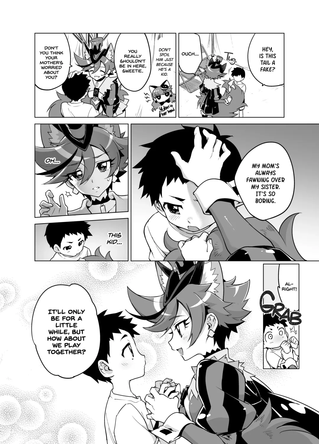 [Mucha] One x Shota Chocolat-chan | Straight Shota with Chocolat on Top (decensored) Fhentai - Page 3