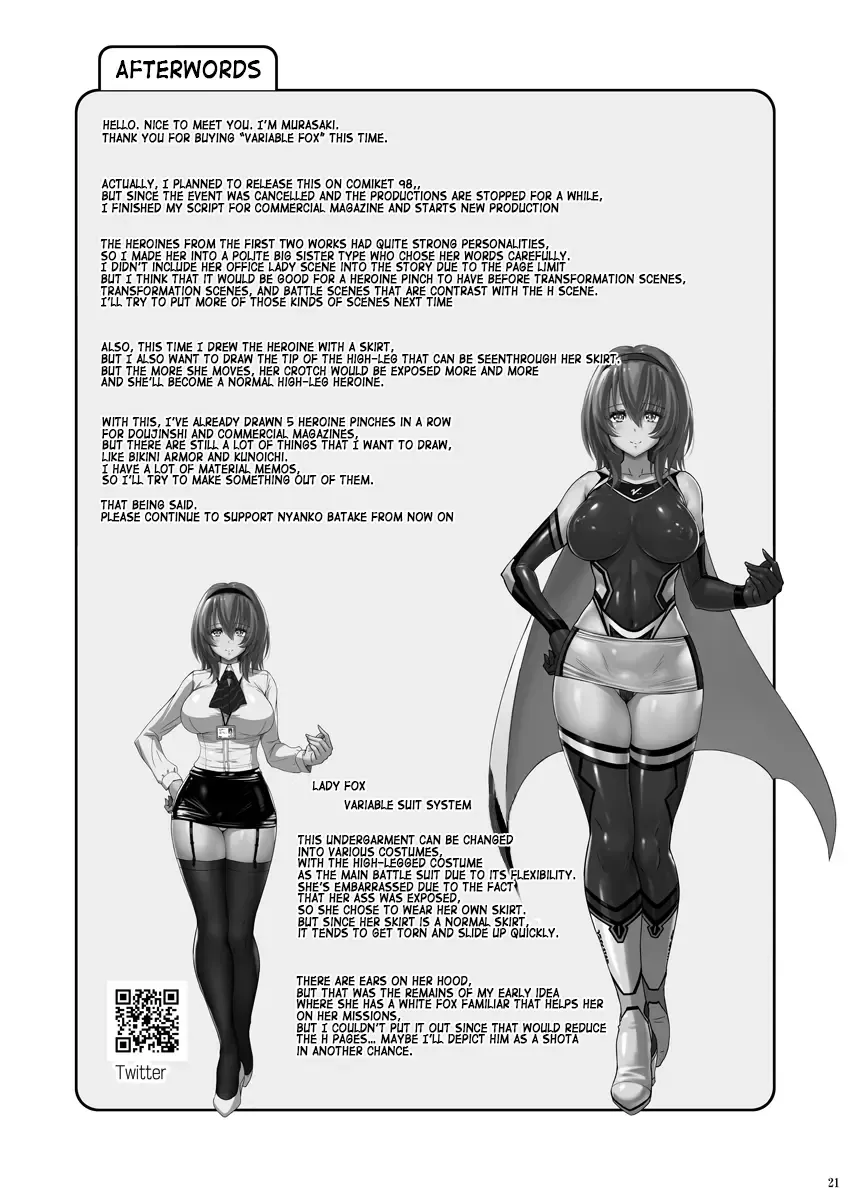 [Murasaki Nyaa] Jikuu Touki Variable Fox ~Kutsujoku! Orga Eater no Kaikan~ Fhentai - Page 20