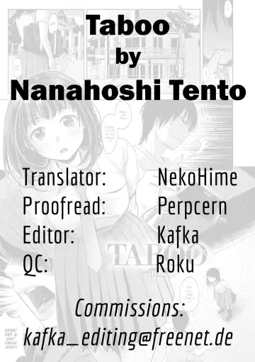 [Nanahoshi Tento] TABOO -Zenpen- Fhentai - Page 25