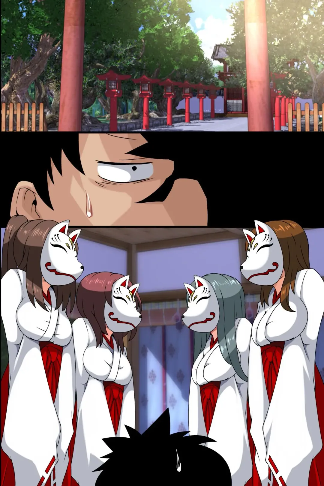 [M At Rio] Kami-sama ni Erabareta Ore ga Mura no Joshi Zenin o Haramareseta Hanashi Fhentai - Page 67