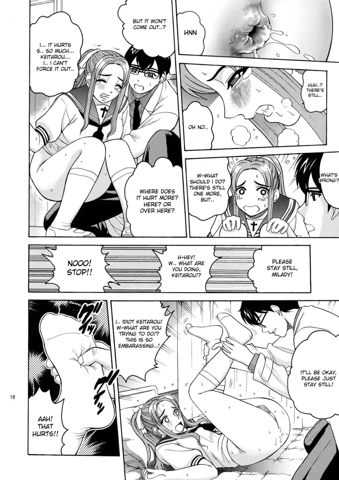 [Kitani Sai] ANGEL PAIN Extra 4 -Ojou-sama Scatology- Fhentai - Page 17