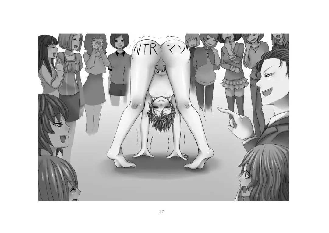 [Sansyouo] Goshujin-sama To Onna Goshujin-sama To, Kougan Jokyo Sarete Kuro Gyaru Ni Natta Boku. Fhentai - Page 47