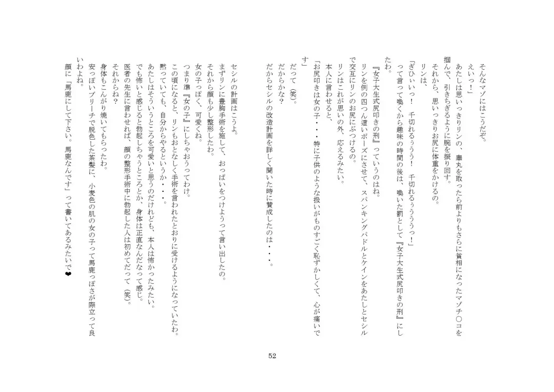 [Sansyouo] Goshujin-sama To Onna Goshujin-sama To, Kougan Jokyo Sarete Kuro Gyaru Ni Natta Boku. Fhentai - Page 52