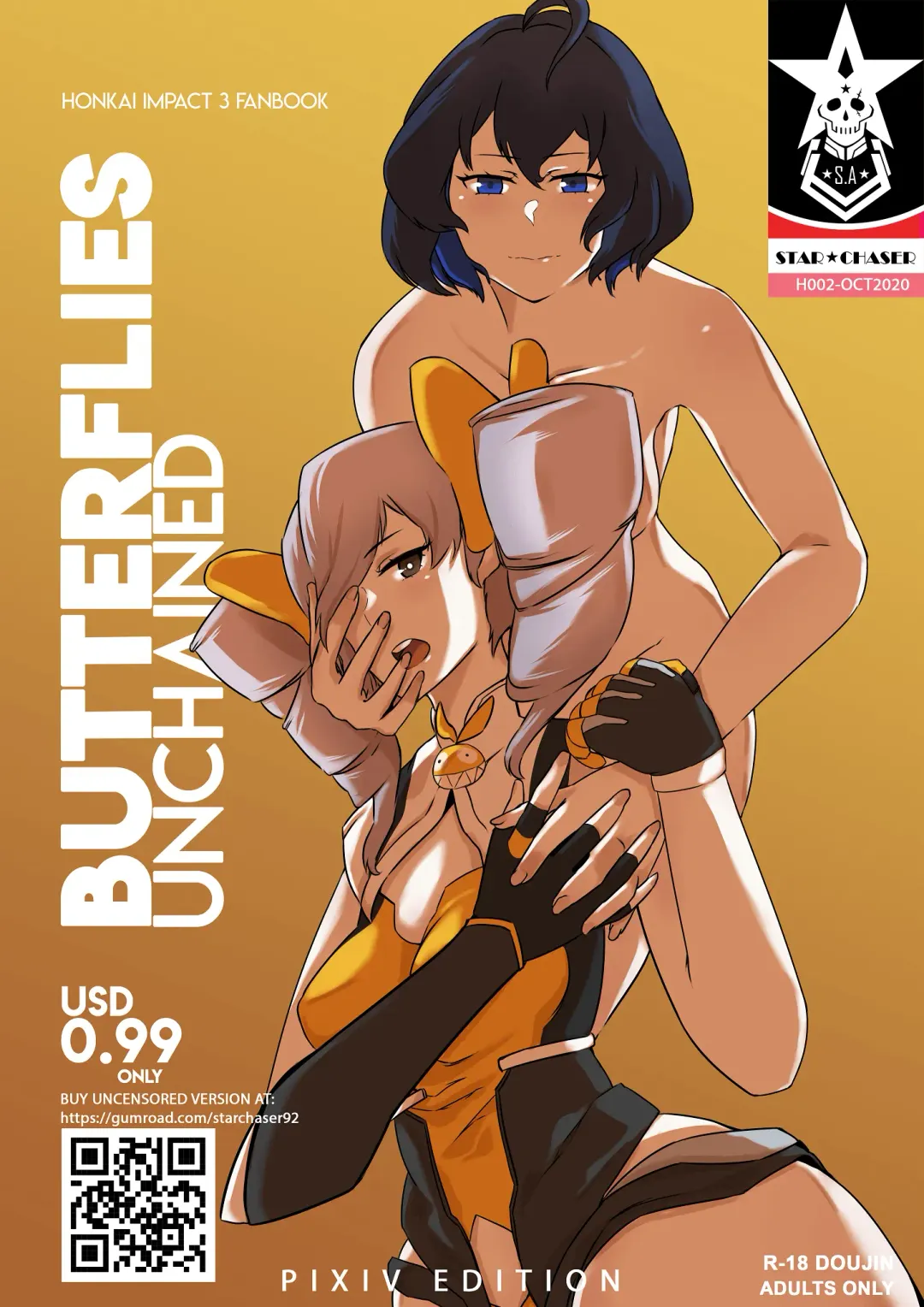 [Star Chaser] HI3RD Doujinshi 002 BUTTERFLIES UNCHAINED Fhentai - Page 1