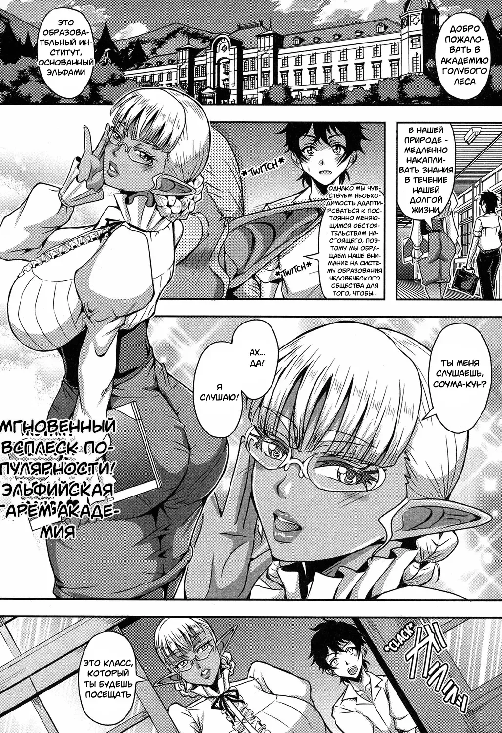 [Mifune Seijirou] Elf Harem Academia Fhentai - Page 1