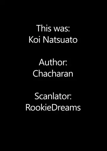[Chacharan] Koi Natsuato Fhentai - Page 6