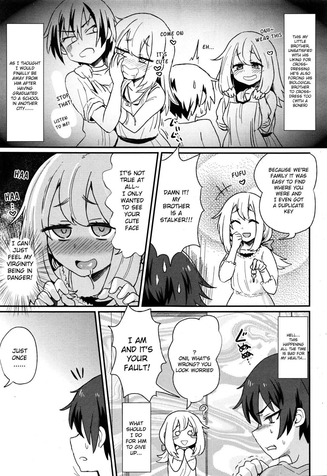 [Magifuro Konnyaku] Nerawareta Ani Fhentai - Page 3