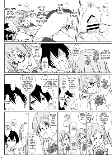 [Focke Wolf] Shiraishi-san mo Warito Yarashige | Shiraishi-san is Relatively Lewd Fhentai - Page 19