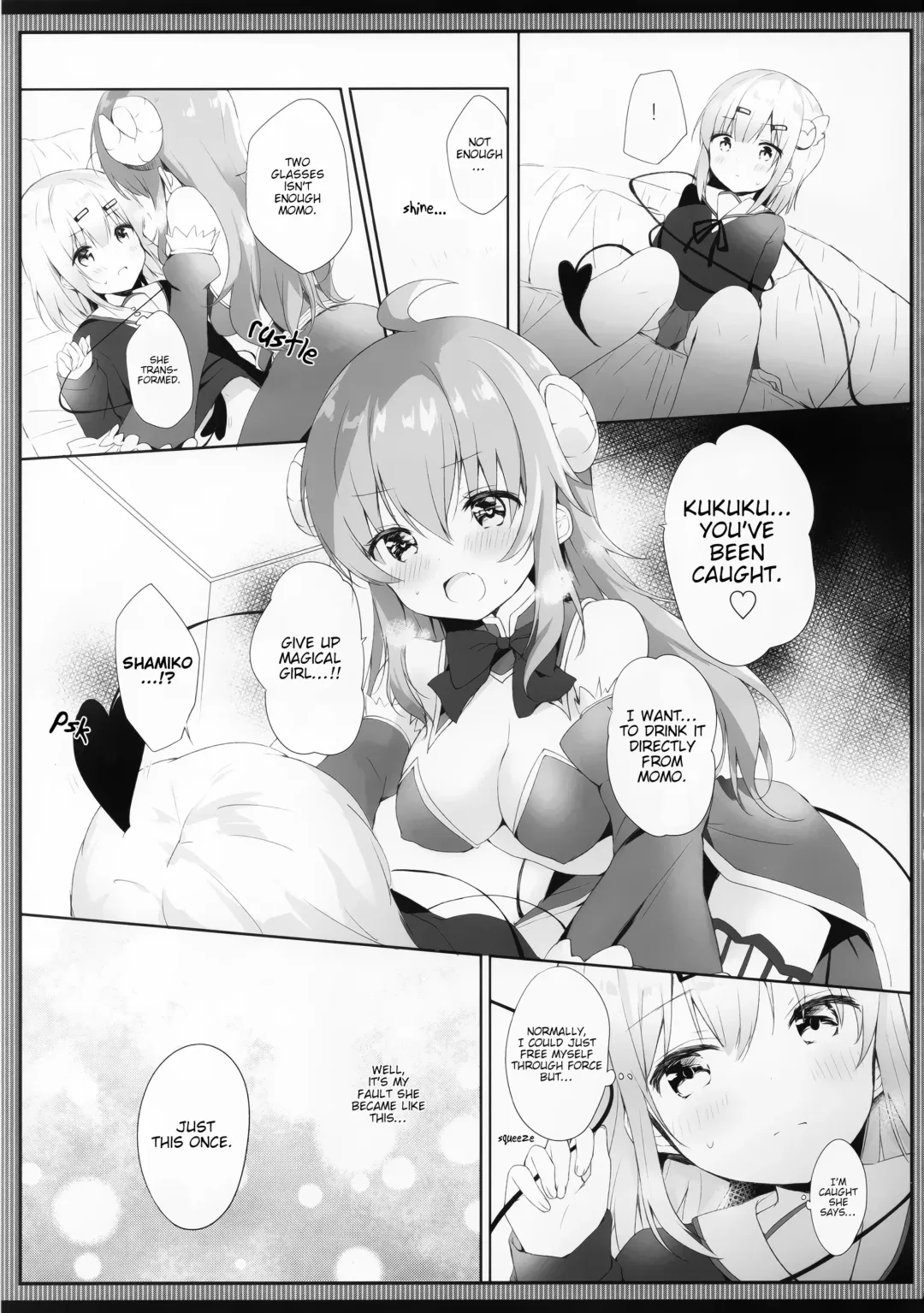 [Amedamacon] Shamiko wa Yokoshima Mazoku dattan da ne Fhentai - Page 8
