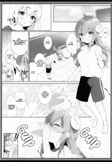 [Amedamacon] Shamiko wa Yokoshima Mazoku dattan da ne Fhentai - Page 4