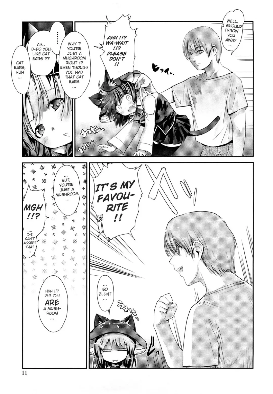 [Nixinamo Lens] Nekokino to Ame no Machi - Cat Mushroon Girl And Town of Rain Fhentai - Page 10