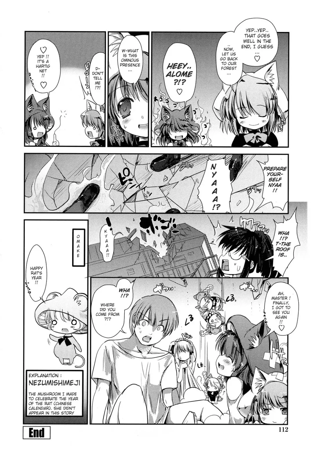 [Nixinamo Lens] Nekokino to Ame no Machi - Cat Mushroon Girl And Town of Rain Fhentai - Page 111