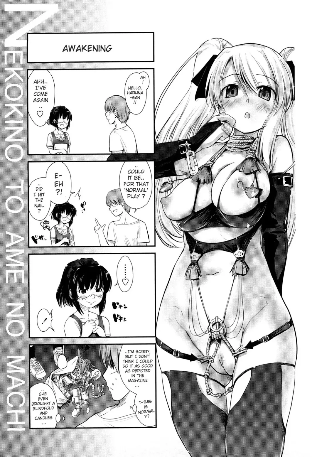 [Nixinamo Lens] Nekokino to Ame no Machi - Cat Mushroon Girl And Town of Rain Fhentai - Page 132