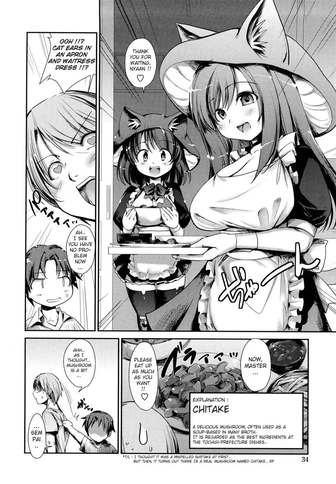 [Nixinamo Lens] Nekokino to Ame no Machi - Cat Mushroon Girl And Town of Rain Fhentai - Page 33