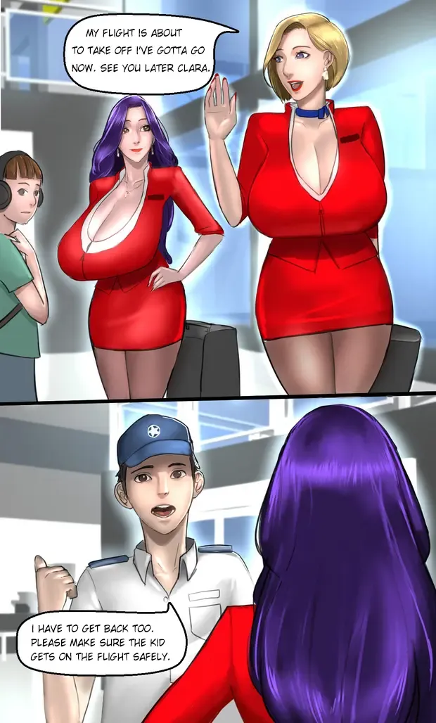 [Scarlett Ann] Milf Airline Fhentai - Page 15