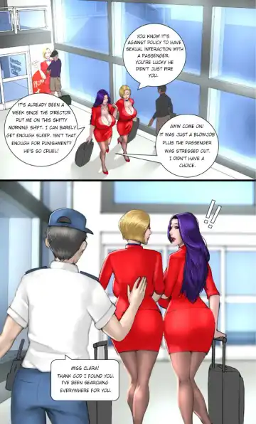[Scarlett Ann] Milf Airline Fhentai - Page 12